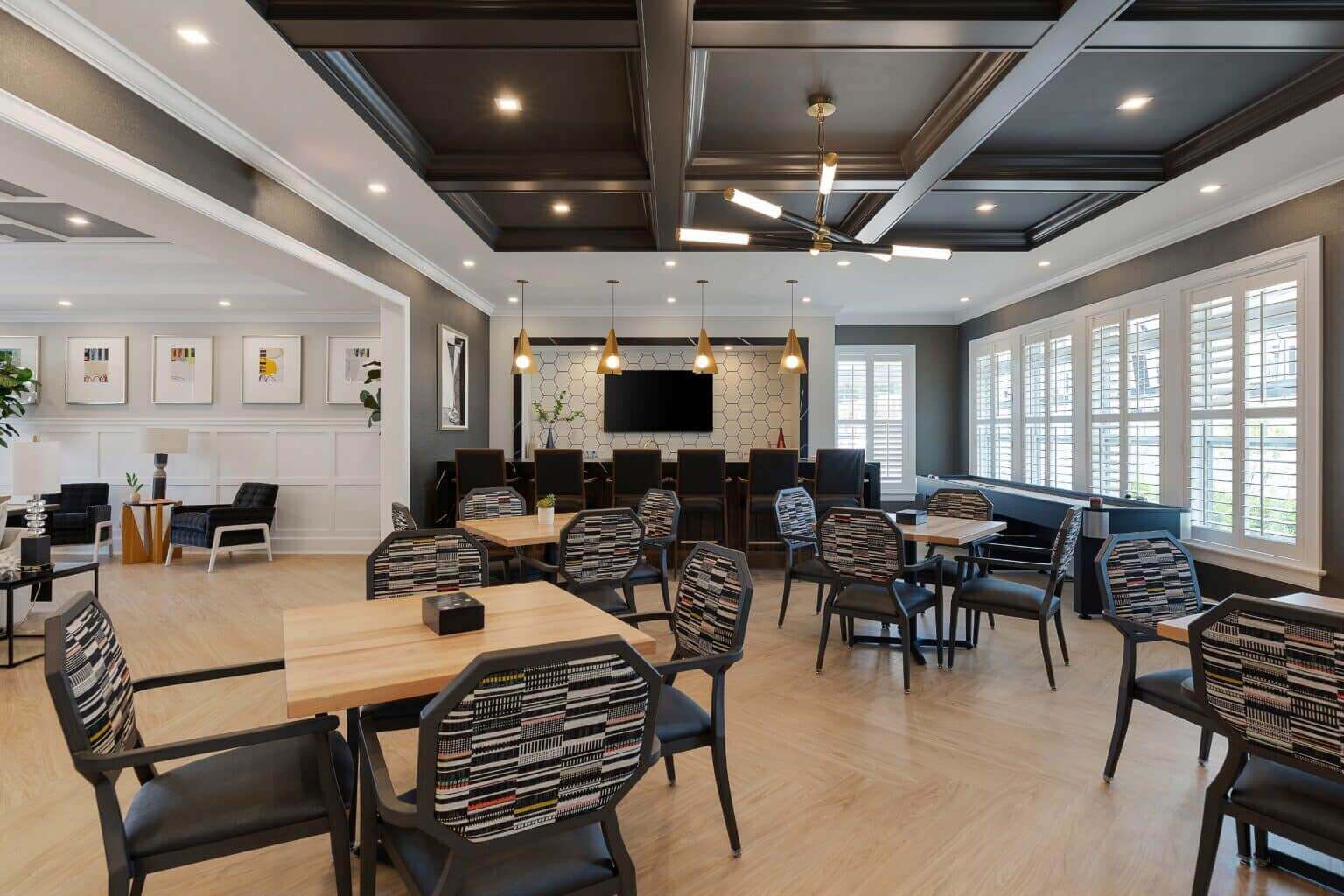 The Seasons dining space